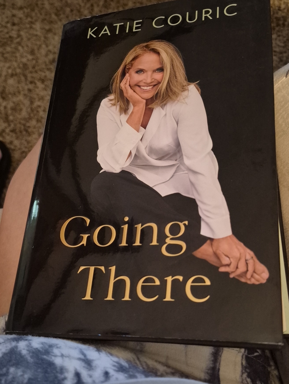 "Going There" Hardcover Book - Black & White